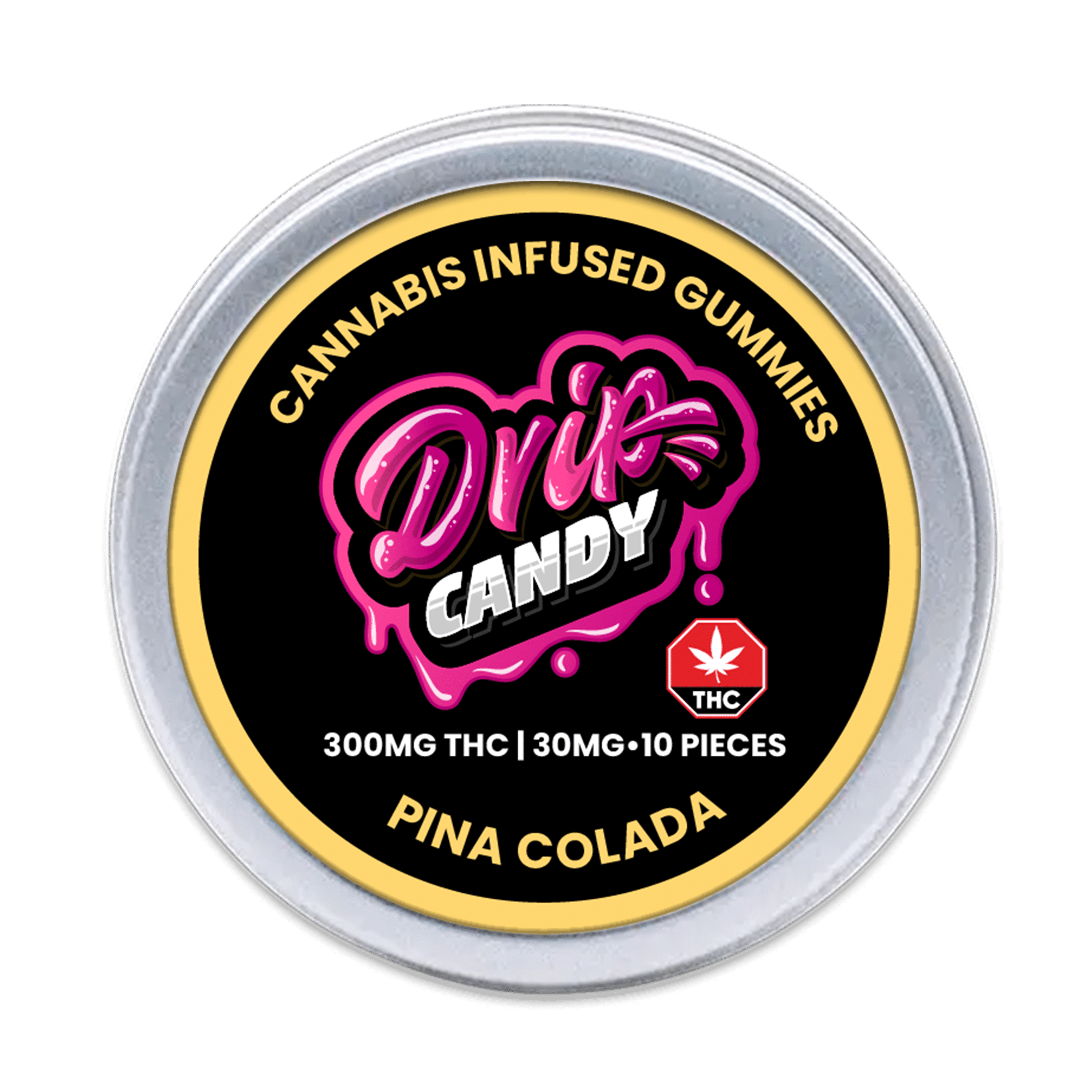 THC Gummibärchen mit Pina Colada Geschmack 300mg DE - Image 2