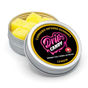 THC haltige Zitronen Gummibärchen