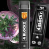 4 Blockz H2 Vape Bubble Kush