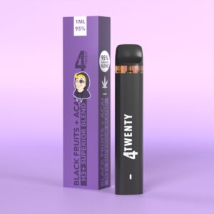 4Twenty H3+ Superior Blend Vape – Schwarze Früchte + Acai 1 ml