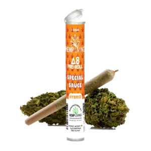 Delta 8 Flower 1g Pre-Roll Special Sauce De