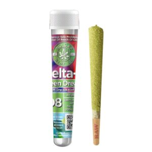 No Cap Hemp Co Delta 8 THC Green Dream Kief Joints De