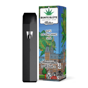Bunte Blüte 10-OH-HHC Vape – Amsterdam Kush 1ml