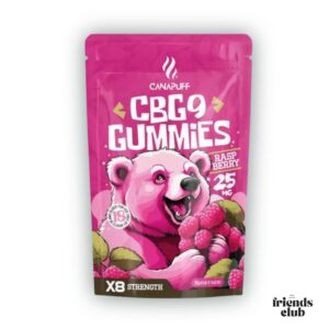 CBG9 Aroma Gummies Raspberry 5Stück