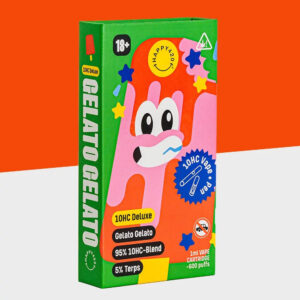 Happy420 – 10HC Deluxe Vape – Gelato Gelato 1ml