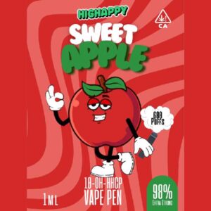 Highappy 10-OH-HHC P Vape – Süßer Apfel 1ml