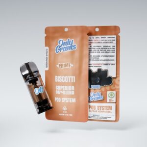 Only Grams – Superior Blend Pod – Biscotti 2 ml