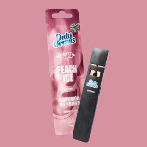 Only Grams Superior Blend Vape – Pfirsicheis 1 ml