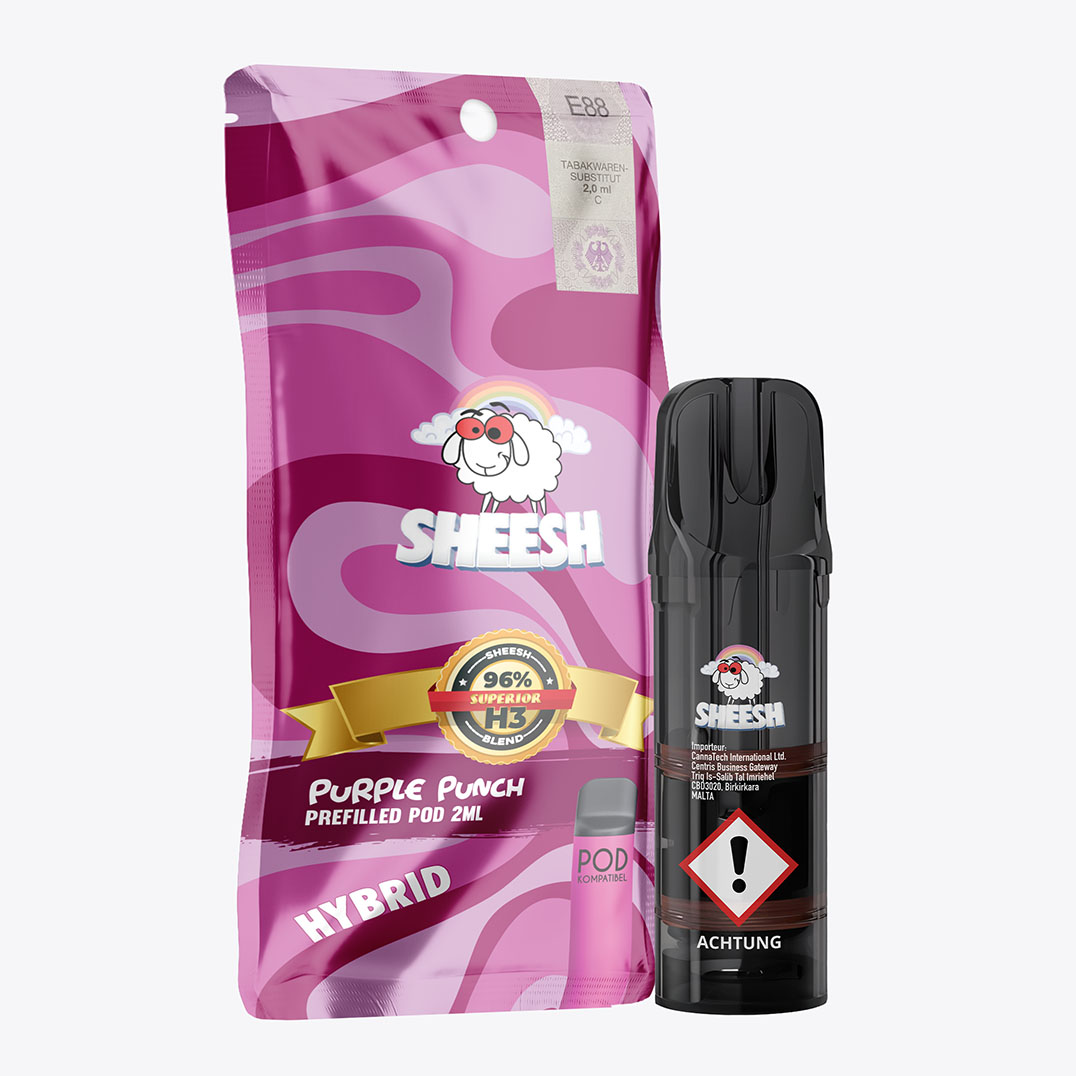 Sheesh – H3 Superior Pod – Purple Punch 2ml