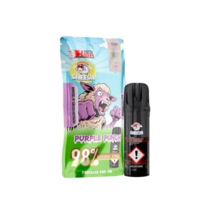 SHEESH Signature Pod – Purple Punch (Hybrid) – 98% Superior