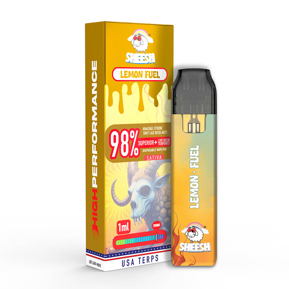 Sheesh – Superior+ Vape – Zitronenkraftstoff 1 ml