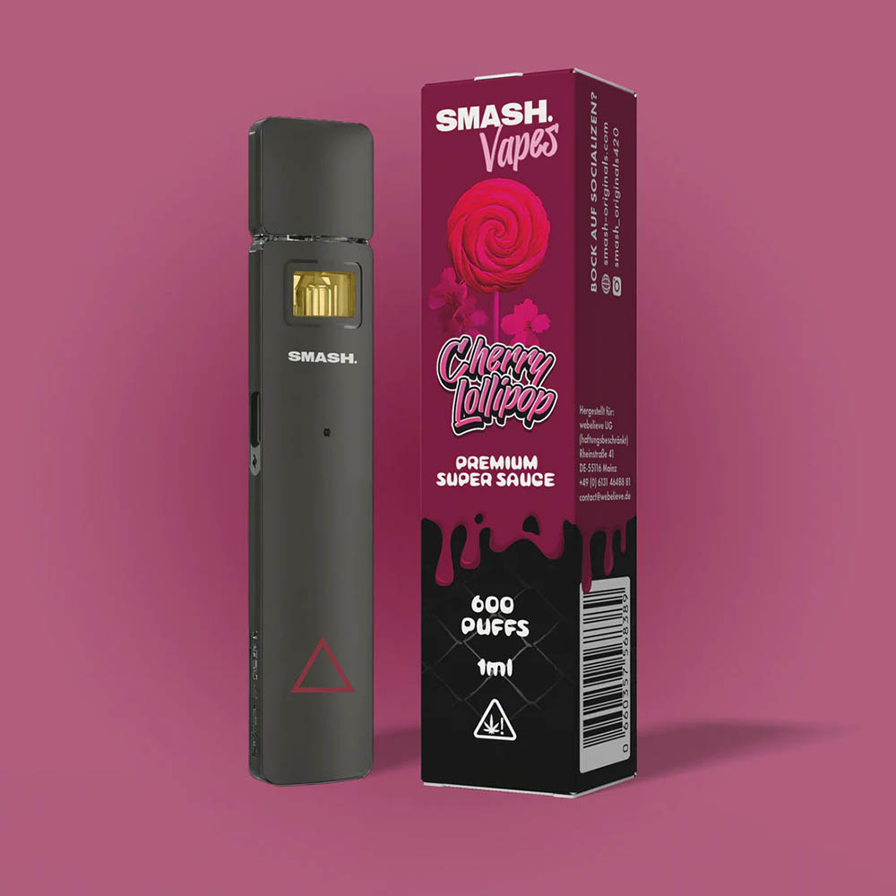 SMASH V3 Super Sauce Vape Kirschlutscher