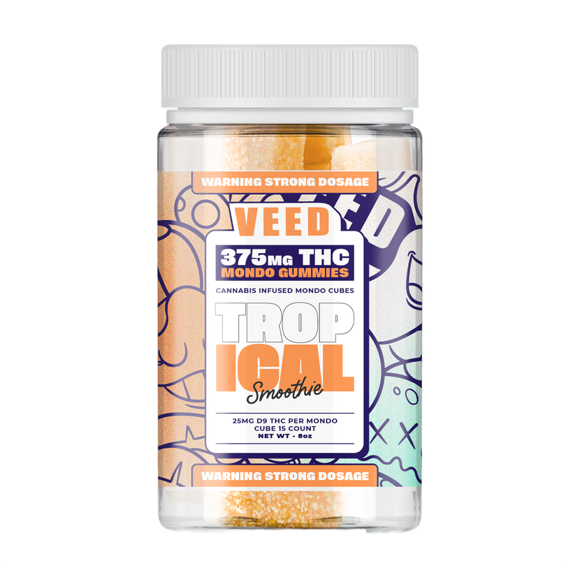 THC Gummibärchen 375mg Mondo Cubes | VEED - Image 2