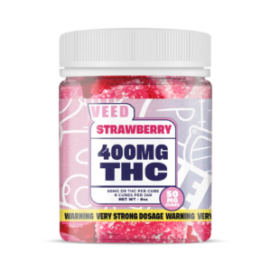 Alternative view of THC Gummibärchen 400mg Super Cubes | VEED