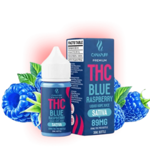 THC Liquid Blue Raspberry