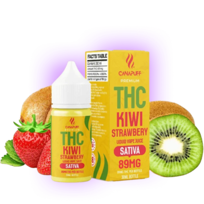 THC Liquid Kiwi Strawberry 89mg 30ml