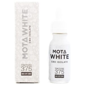 MOTA – White CBD Tincture DE (375mg CBD)