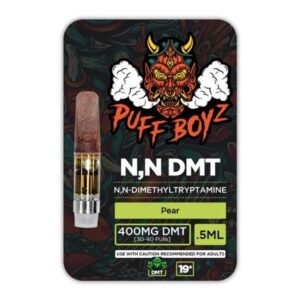 Alternative view of Puff Boyz -NN DMT .5ML(400MG) Cartridge – Pear