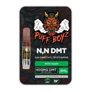 Alternative view of Puff Boyz -NN DMT .5ML(400MG) Cartridge – Wild Apple